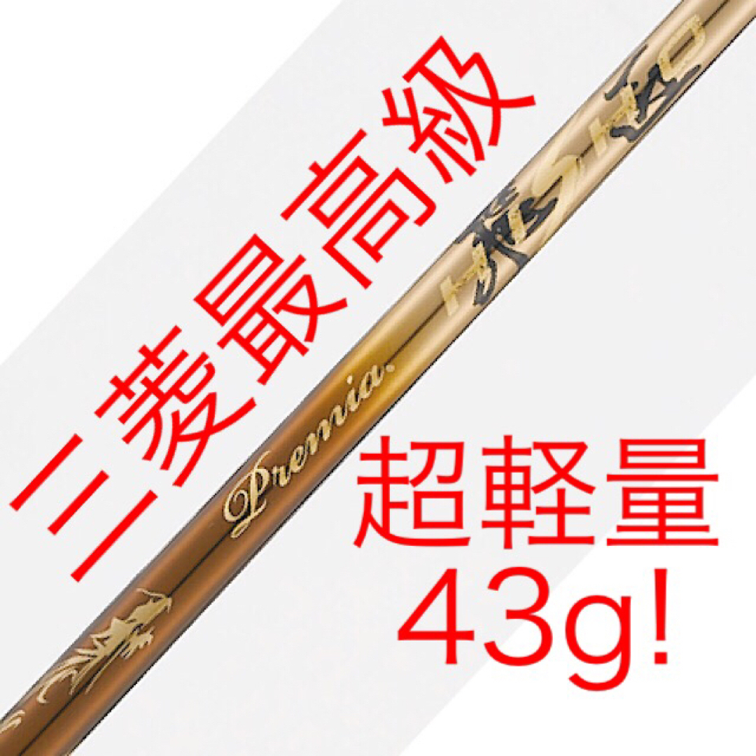 新品☆ ステルス パラダイム ワークスゴルフ三菱 へ 超軽量プレミア飛