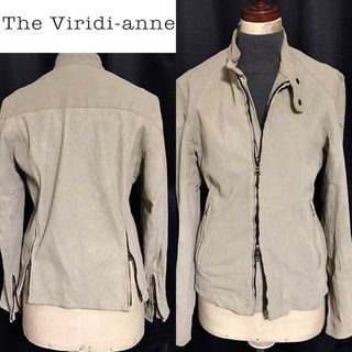 The viridi-anne送料込定価15万円程ヴィリジアン革レザージャケット