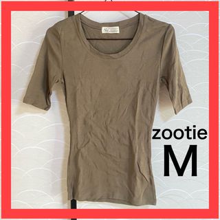 ズーティー(Zootie)の【処分価格】zootie /グリーン(カーキ)/M /レディース(Tシャツ(半袖/袖なし))