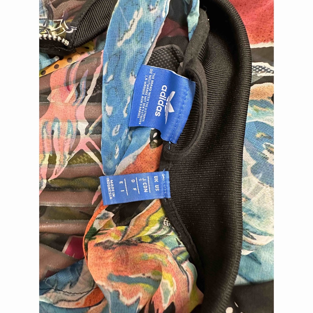 美品 adidas アディダスオリジナルス シースルー シアー ブルゾン レア