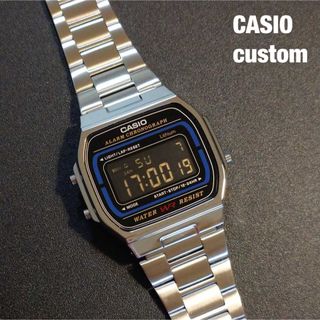 カシオ(CASIO)の【新品】カシオ チープカシオ デジタル 腕時計 黒 液晶反転 レトロ 調(腕時計(デジタル))