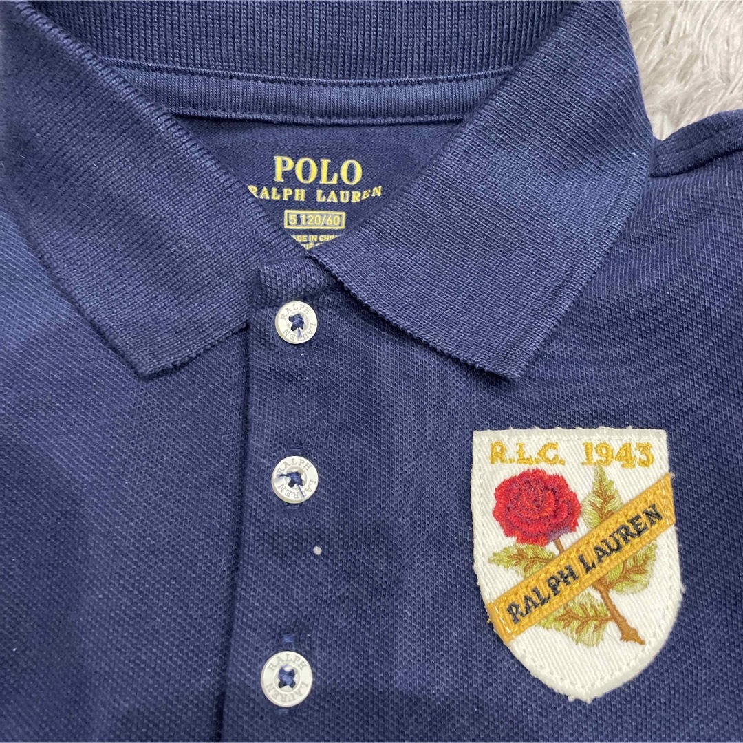 Ralph Lauren(ラルフローレン)の【新品未使用】値下げ　SALE キッズ　ポロ　ラルフローレン　ポロシャツ　 キッズ/ベビー/マタニティのキッズ服男の子用(90cm~)(Tシャツ/カットソー)の商品写真