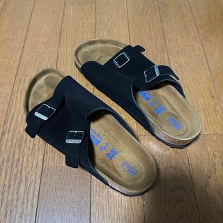 ビルケンシュトック(BIRKENSTOCK)のBIRKENSTOCK ZÜRICH ビルケンシュトック  チューリッヒ　黒(サンダル)