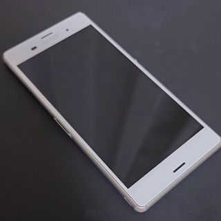 エクスペリア(Xperia)のXPERIA Z3 SO-01G Android 白ロム(スマートフォン本体)