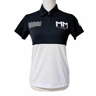 ムータ(muta)の新品 muta MARINE ムータマリン MM バイカラーポロシャツ ブラック(ポロシャツ)