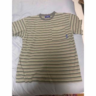 シュプリーム(Supreme)のpaccbet border pocket T shirt Sサイズ(Tシャツ/カットソー(半袖/袖なし))