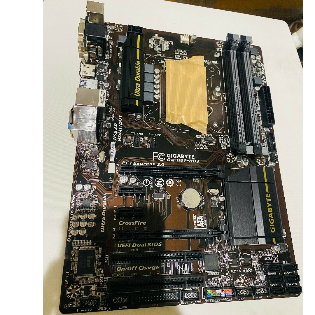 GIGABYTE GA H87 HD3 マザーボード LGA1150の通販 by AJ shop｜ラクマ