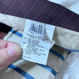 ジャンポールゴルチェ ベスト リバーシブル ボンテージ ボーダー シルク混