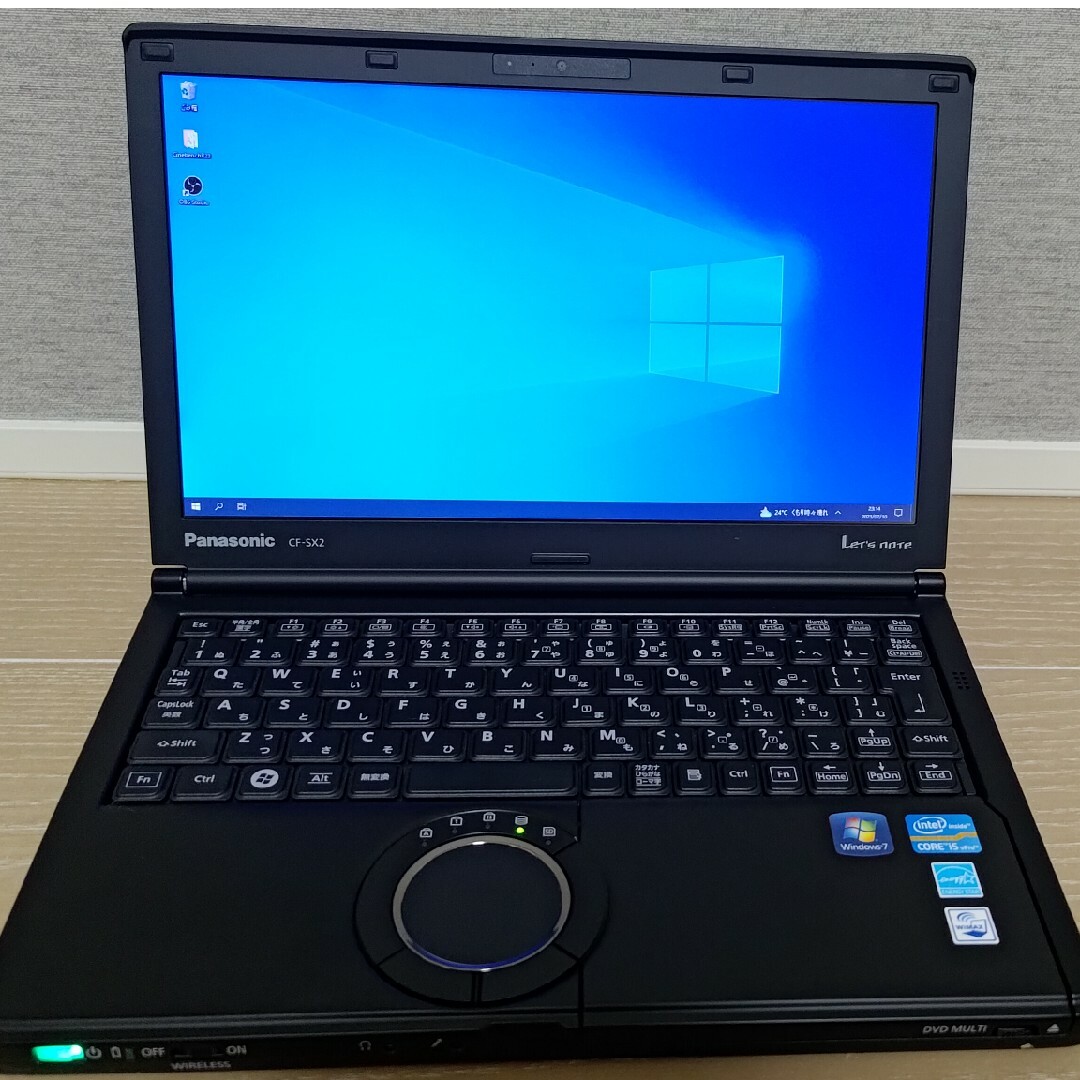 【美品】黒Let's note SX2 i5-3320M 8GB/500GB