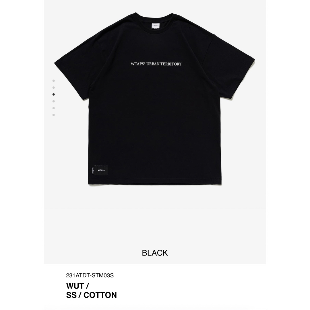 WTAPS ダブルタップス Tシャツ・カットソー 3(L位) 黒