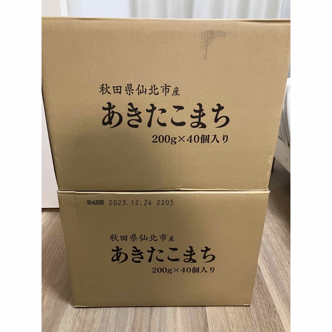 あきたこまち　レトルトご飯　80食分　米/穀物