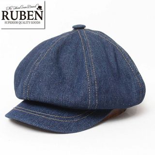 ルーベン(Ruben)の新品 RUBEN ルーベン デニムキャスケット ブルー(キャスケット)