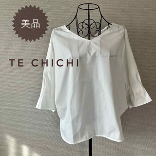 テチチ(Techichi)の美品  Te chichi TERRASSE テチチ ドルマン リボン トップス(シャツ/ブラウス(半袖/袖なし))