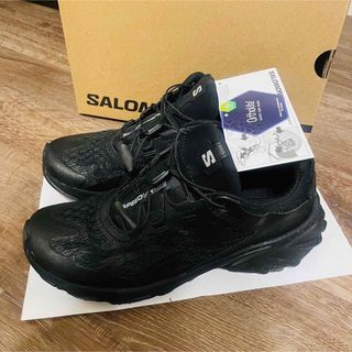 サロモン(SALOMON)のSALOMON SPEEDVERSE PRG 黒 23.0cm(スニーカー)