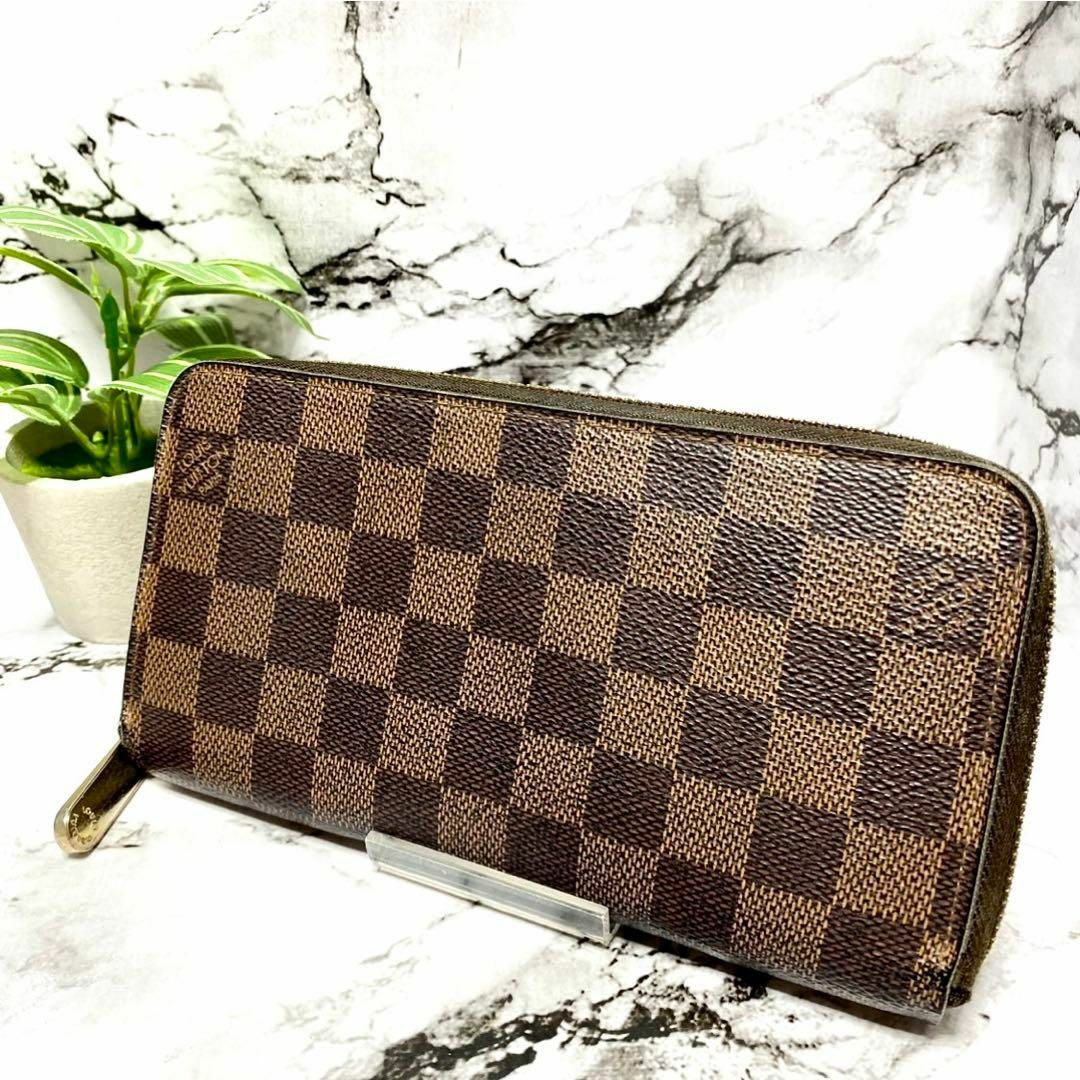 Louis Vuitton ダミエ ラウンドファスナー 長財布 5151