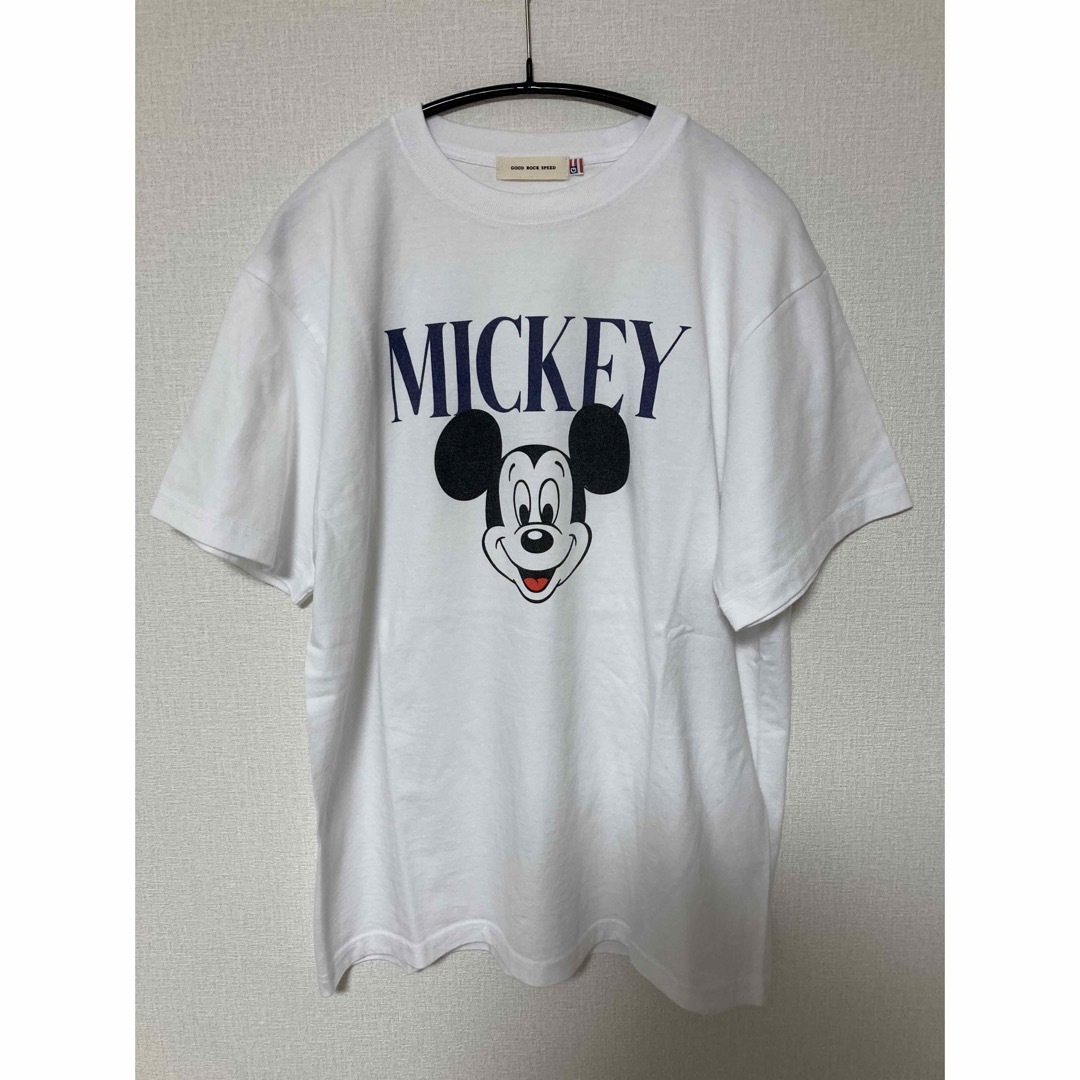 〈GOOD ROCK SPEED〉MICKEY Tシャツ オフホワイト