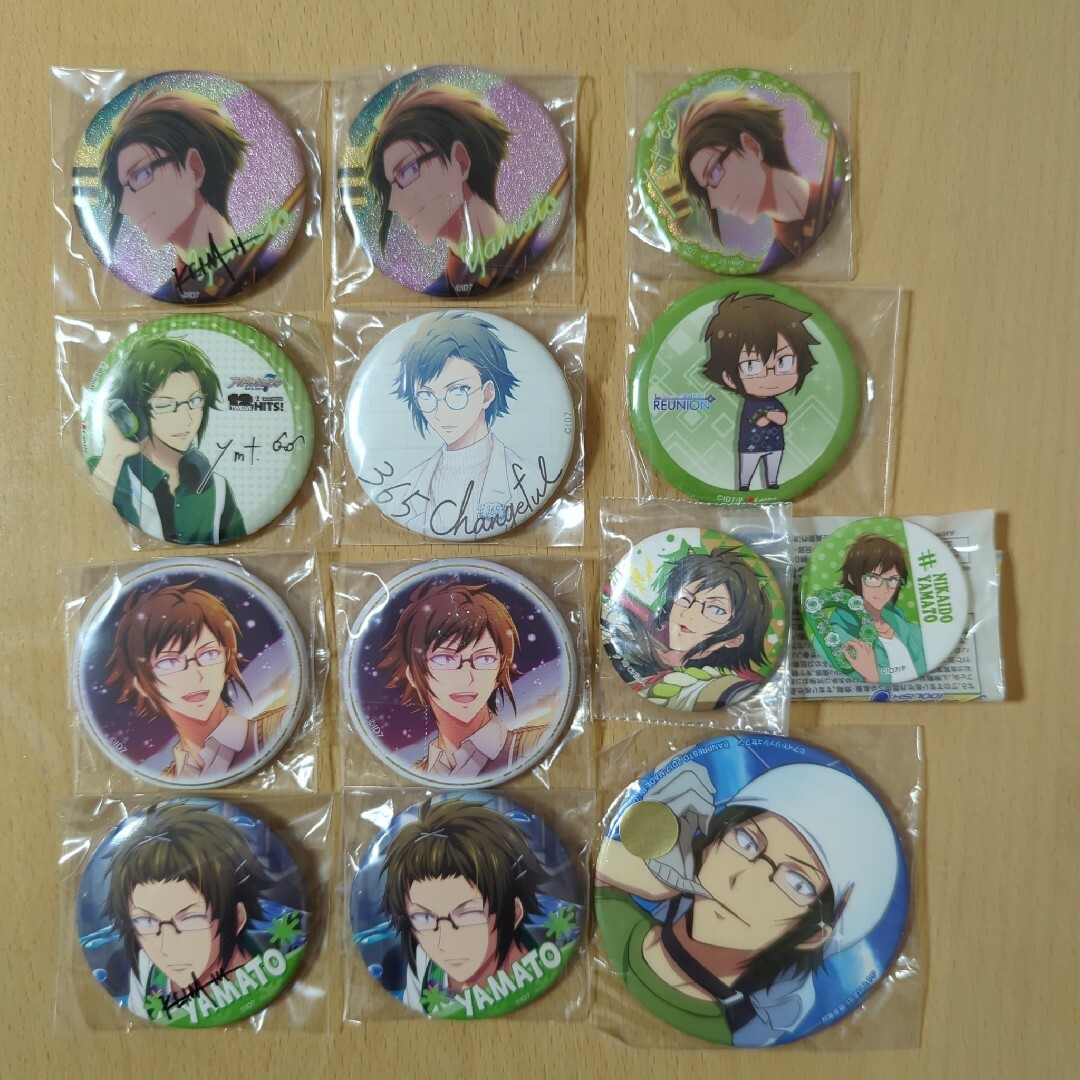 アイナナ アイドリッシュセブン 特典 ナンジャ アクスタ 缶バッジ