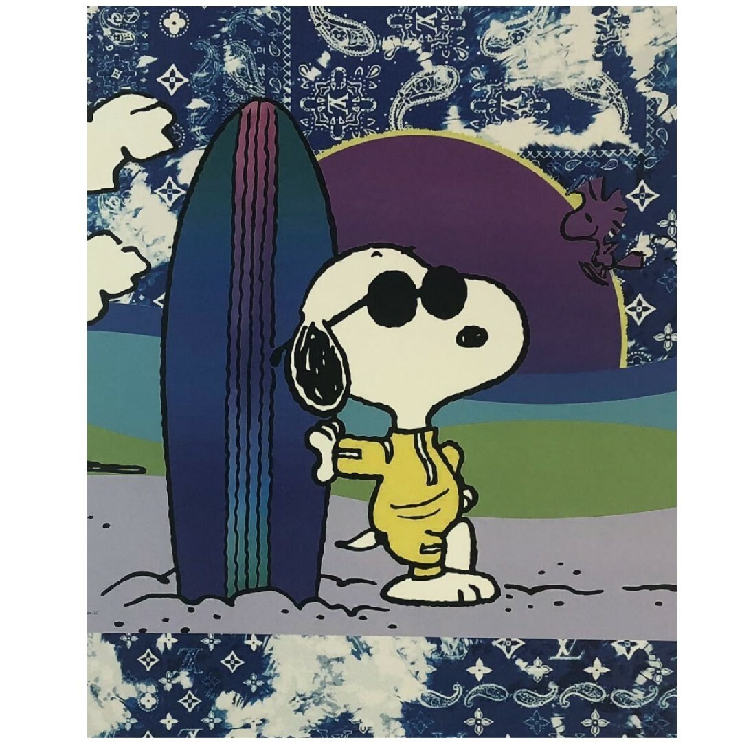 DEATH NYC 世界限定100枚 アートポスター スヌーピー SNOOPY