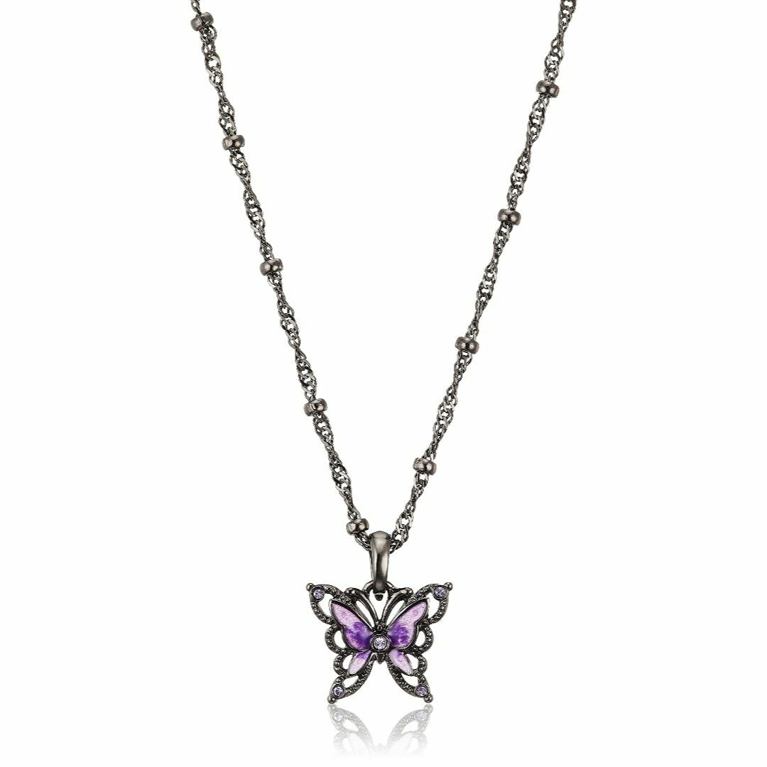 ANNA SUI ネックレス　花　蝶　蜂　フラワーモチーフネックレス　未使用