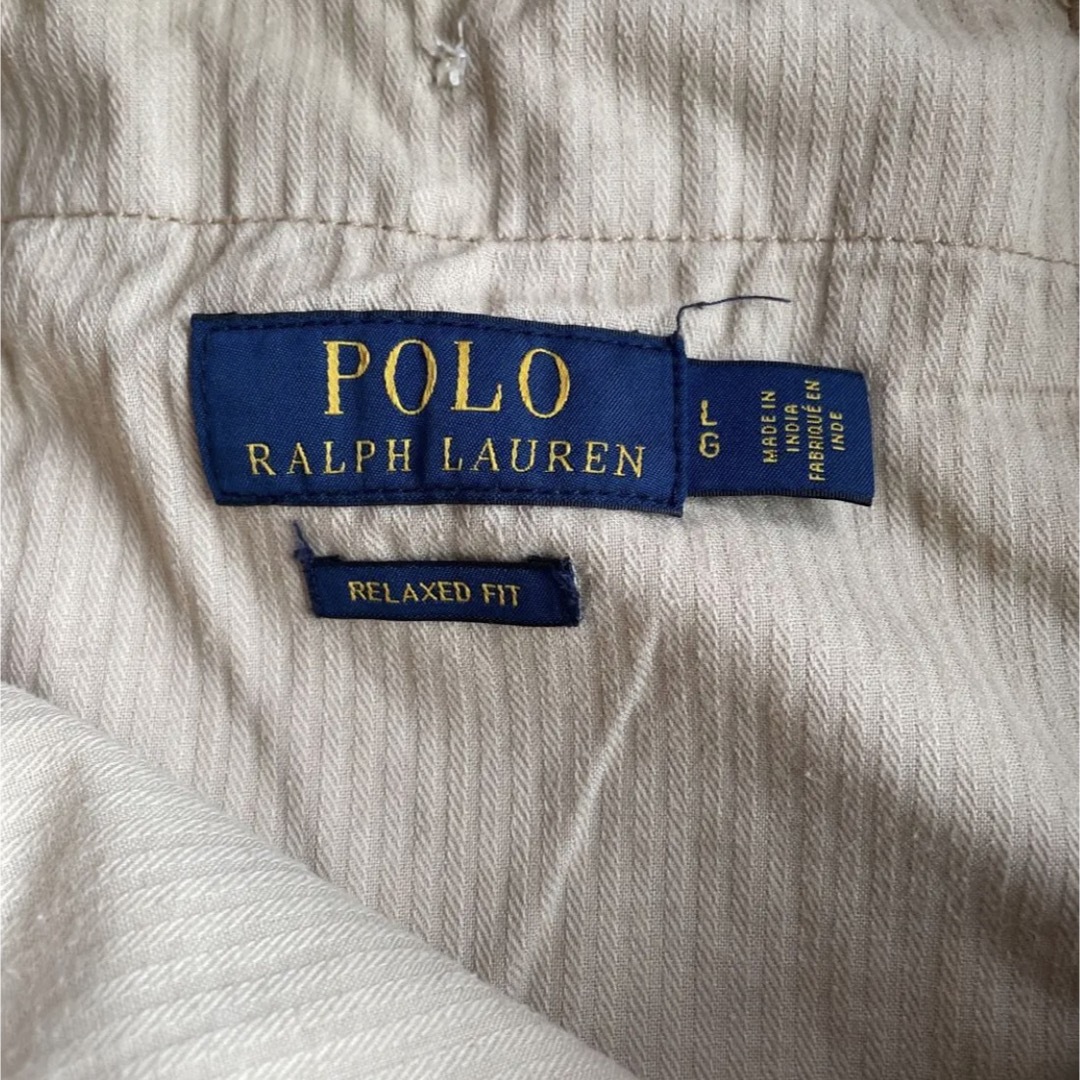 POLO RALPH LAUREN(ポロラルフローレン)のポロラルフローレン　麻ショートパンツ メンズのパンツ(ショートパンツ)の商品写真