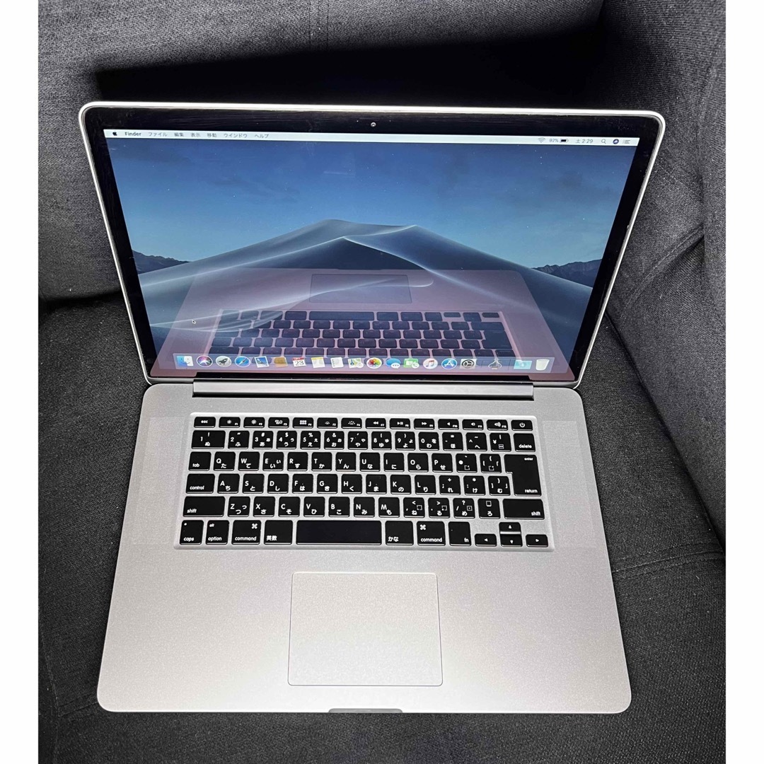 MacBook pro retina 15inch mid2015年