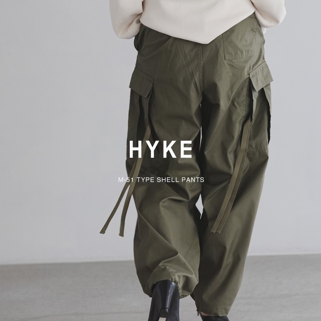 HYKE ハイク M-51 TYPE SHELL PANTS-