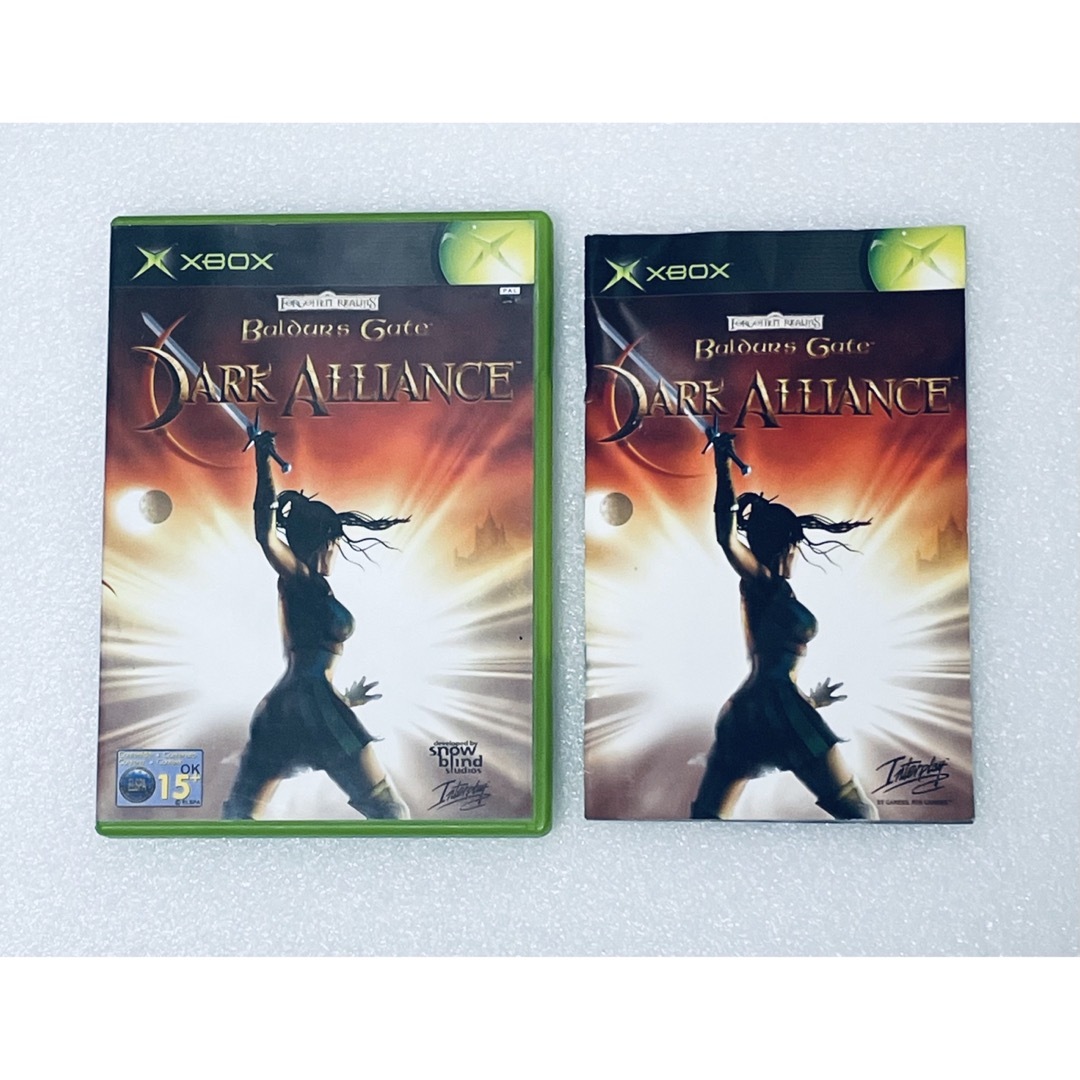 Xbox(エックスボックス)の(PAL) BALDUR'S GATE DARK ALLIANCE [XB] エンタメ/ホビーのゲームソフト/ゲーム機本体(家庭用ゲームソフト)の商品写真