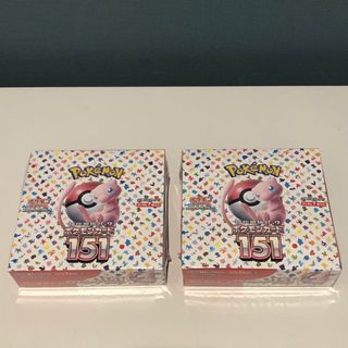 ポケモンカード151（2BOX）(Box/デッキ/パック)