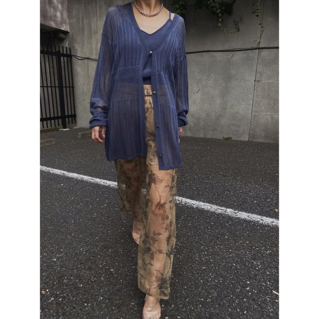 パンツ Ameri Vintage BENNETT SHEER PANTS Ameri（アメリ）の「BENNETT SHEER PANTS（その他パンツ）」 - WEAR