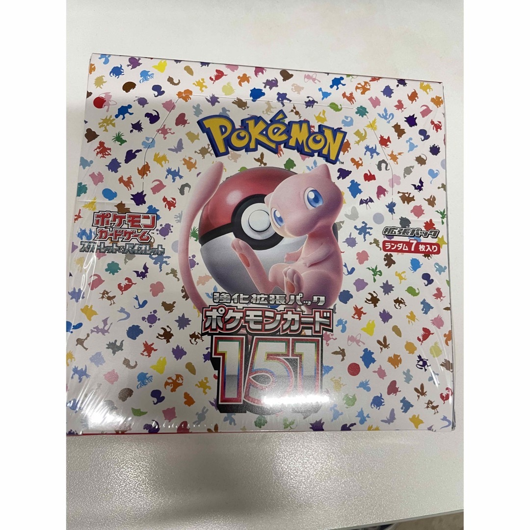 ポケモンカード151シュリンク付き1BOX