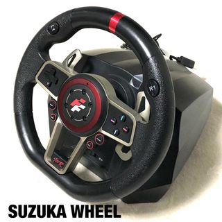 FLASHFIRE SUZUKA WEEL 900R　ブラック　レッド　美品(家庭用ゲーム機本体)