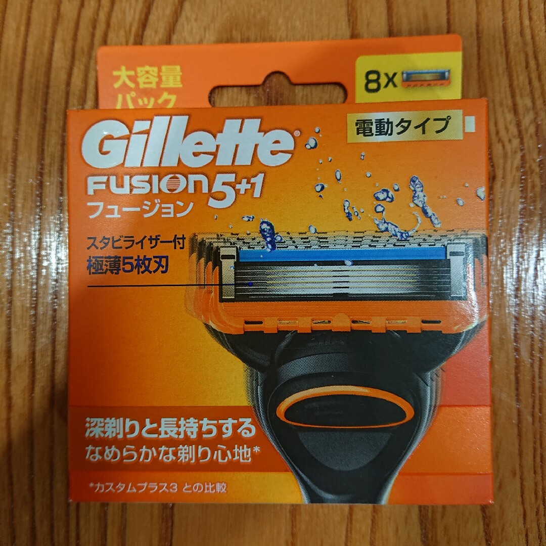 Gillette - 【箱無し】ジレット フュージョン 5＋1 電動タイプ 替刃8個 ...