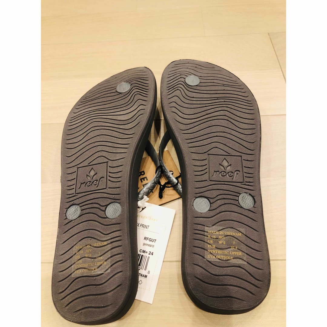 havaianas(ハワイアナス)の【新品】REEF  リーフ ビーチサンダル  24～24.5cm レディースの靴/シューズ(ビーチサンダル)の商品写真