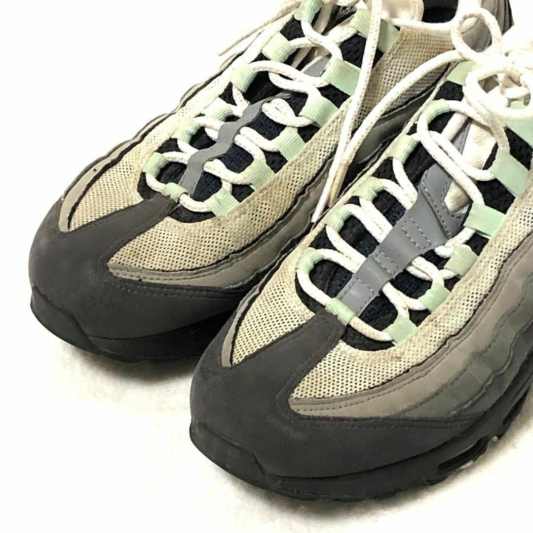 NIKE - ナイキ スニーカー ミントホワイト グリーン 25.5 美品
