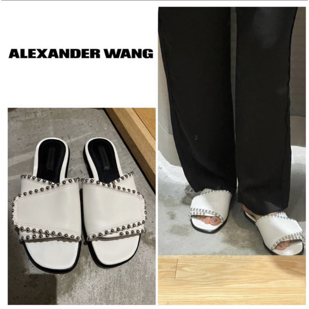 ALEXANDERWANG アレキサンダーワン　フラットサンダル　37 1/2レディース