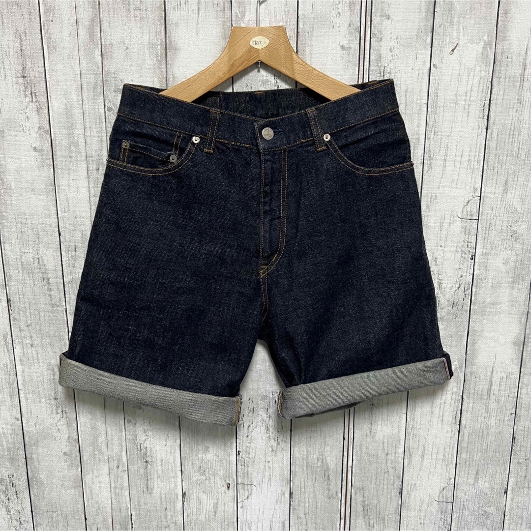 美品!INDYS SURF セルビッチデニムショートパンツ!日本製! 5