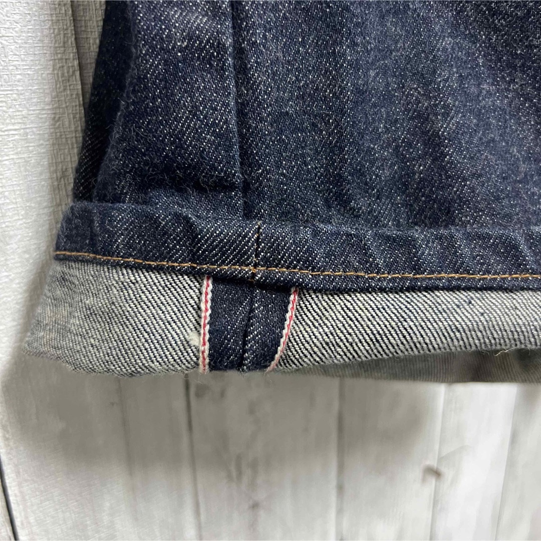 美品!INDYS SURF セルビッチデニムショートパンツ!日本製! 4