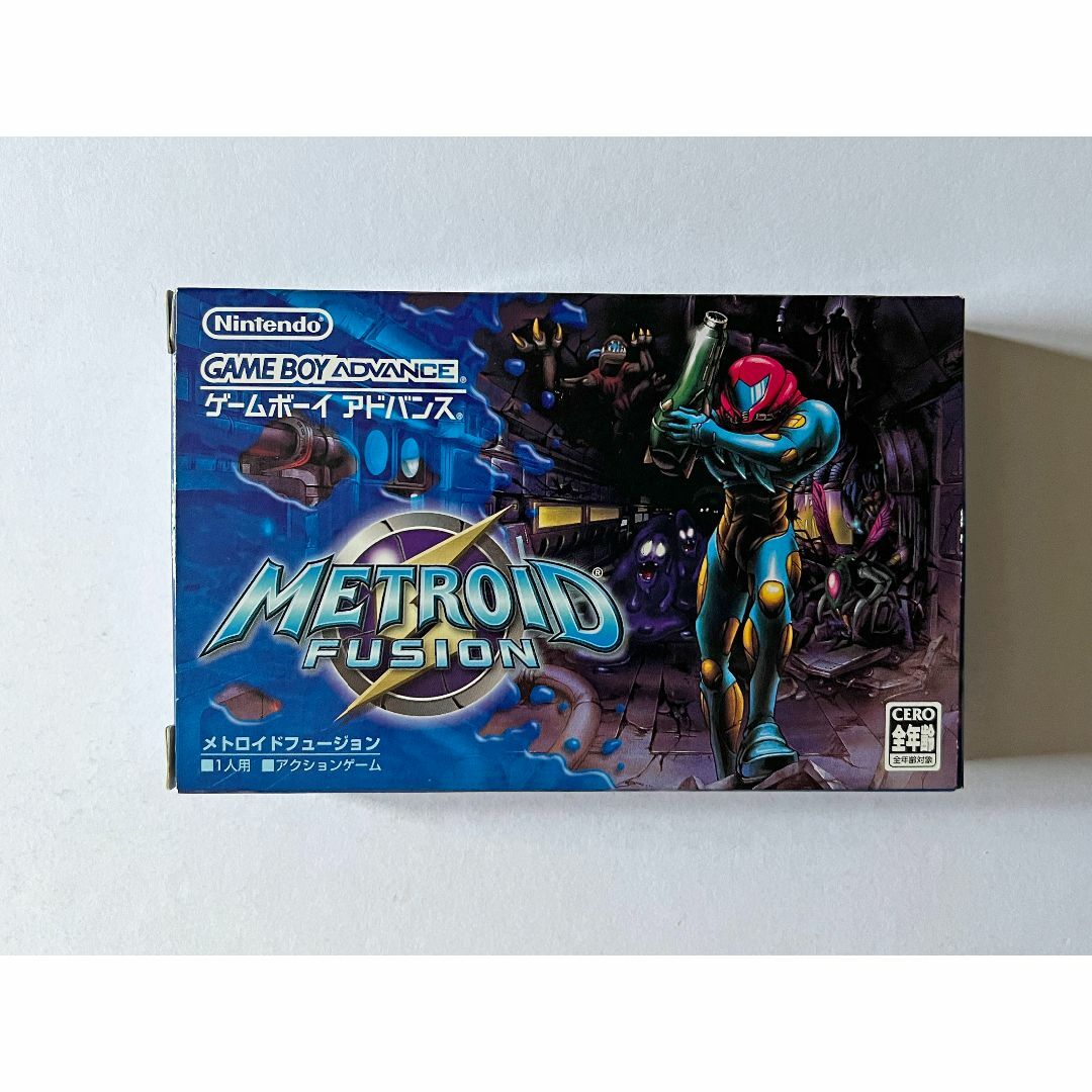 GBA メトロイドフュージョン 箱説あり ゲームボーイアドバンス Metroid