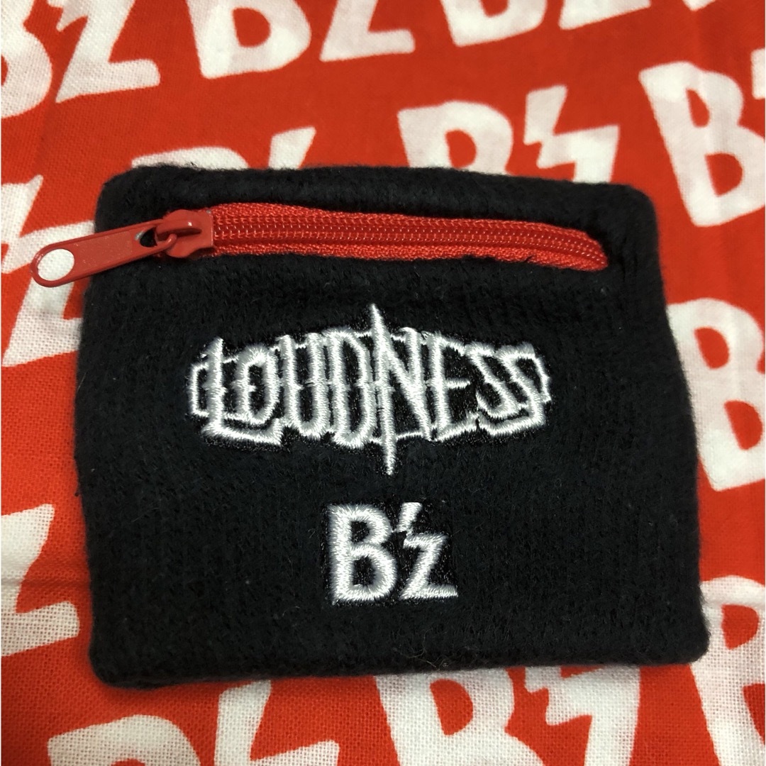 B’z LOUDNESS 対バン リストバンド 小銭入れ ポケット 大阪 激レア