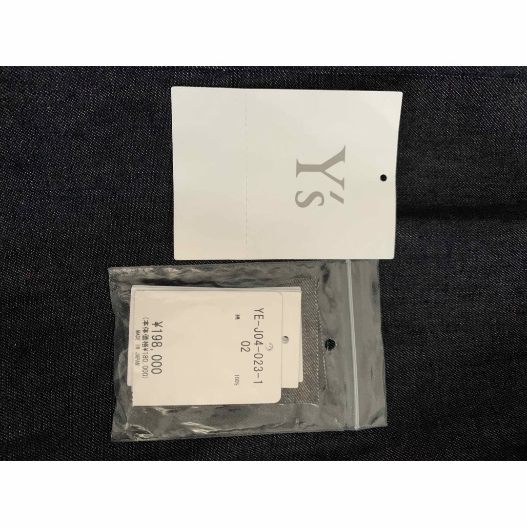 Y's 7.6oz denim Flower pattern jacket Y's 7.6oz denim Flower pattern jacket