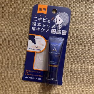 アクネスラボ(Acnes Labo)の【新品未開封】アクネスラボ 薬用 スポッツクリーム (集中ケアシート)付(フェイスクリーム)