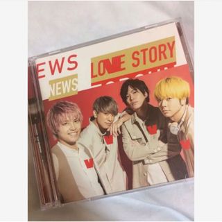 ニュース(NEWS)のNEWS トップガン/LoveStory 初回"Love Story"盤(ポップス/ロック(邦楽))