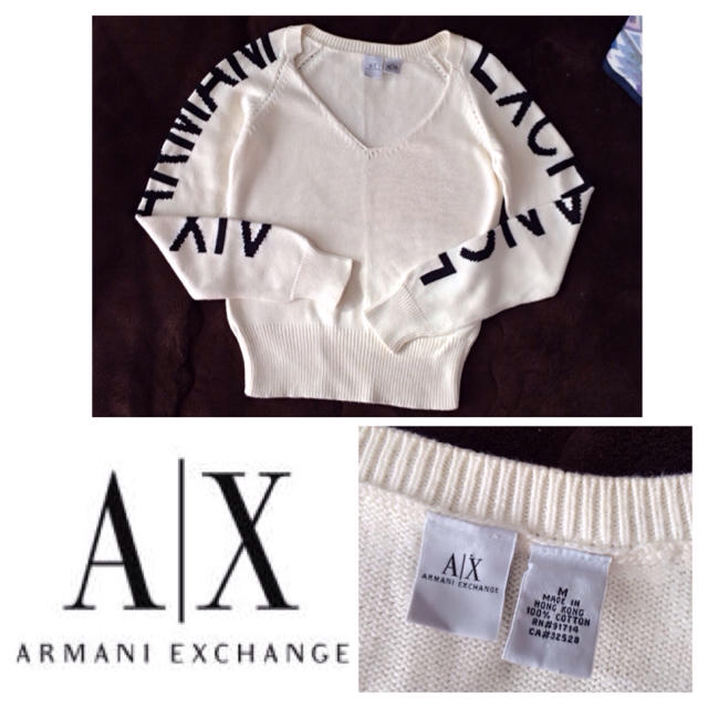ARMANI EXCHANGE(アルマーニエクスチェンジ)のARMANI EXCHANGE★ニット レディースのトップス(ニット/セーター)の商品写真
