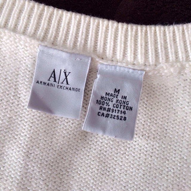 ARMANI EXCHANGE(アルマーニエクスチェンジ)のARMANI EXCHANGE★ニット レディースのトップス(ニット/セーター)の商品写真