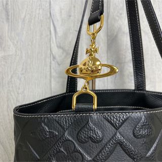 B5 極美品 Vivienne Westwood レザー トートバッグ チャーム