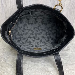 B5 極美品 Vivienne Westwood レザー トートバッグ チャーム