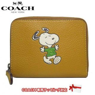 コーチ(COACH)のCOACH 二つ折財布 QBRQD スヌーピー レディース(財布)