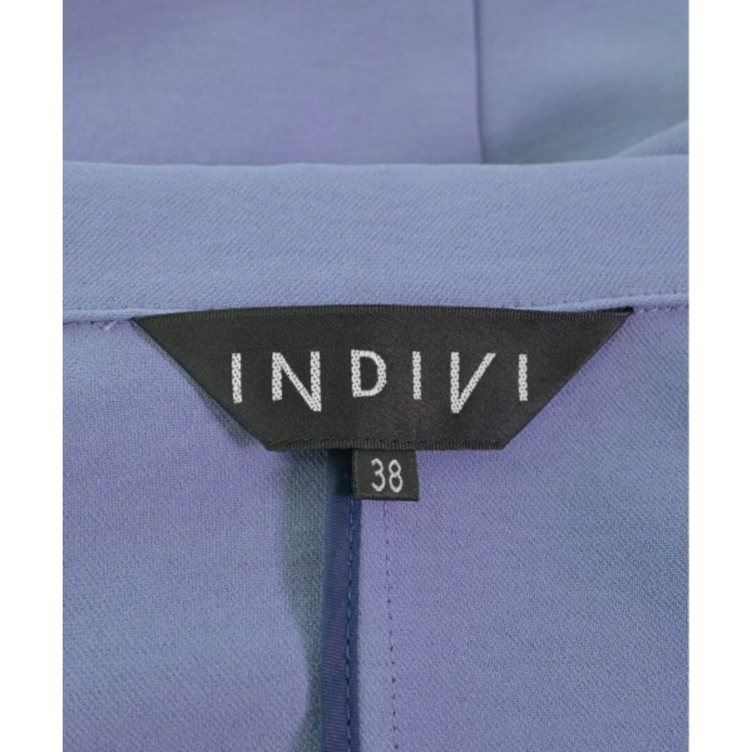 INDIVI インディヴィ ジャケット 38(M位) 青 2