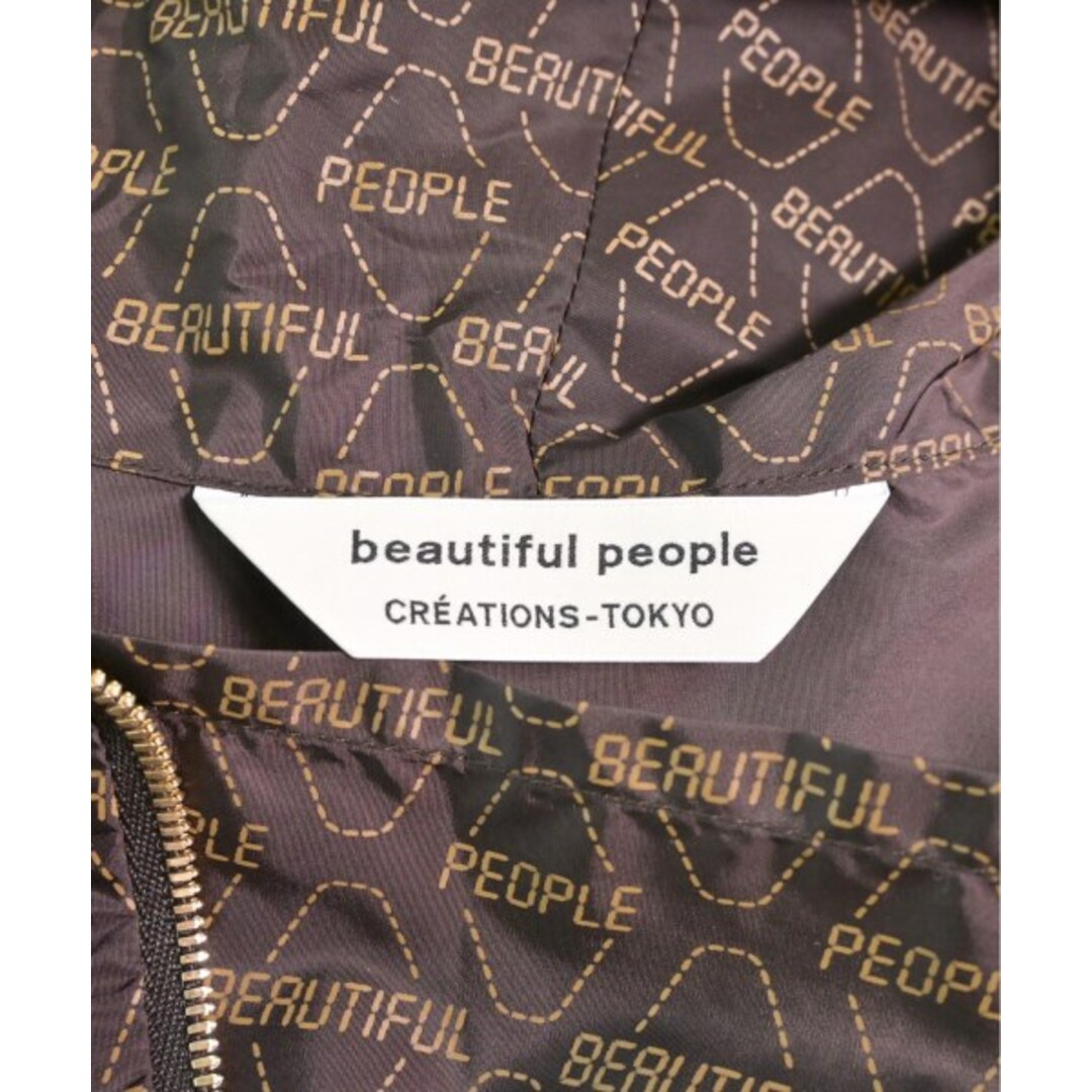 beautiful people コート（その他） 38(M位) 茶系(総柄)