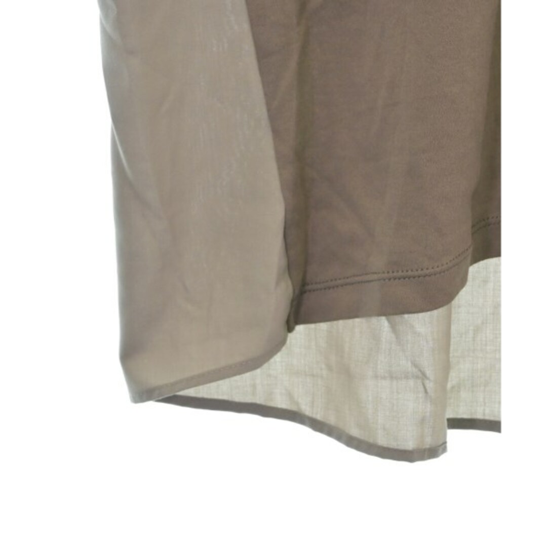 INDIVI(インディヴィ)のINDIVI インディヴィ Tシャツ・カットソー 13(XL位) ベージュ 【古着】【中古】 レディースのトップス(カットソー(半袖/袖なし))の商品写真
